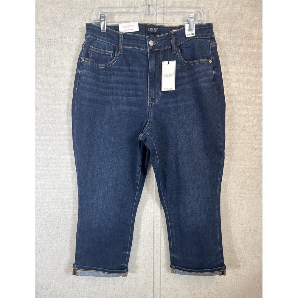 Judy Blue High Waist Capri Jeans Heidi Style 152111